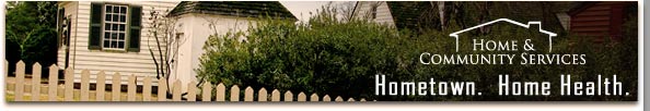 Home and Community Services Banner Image